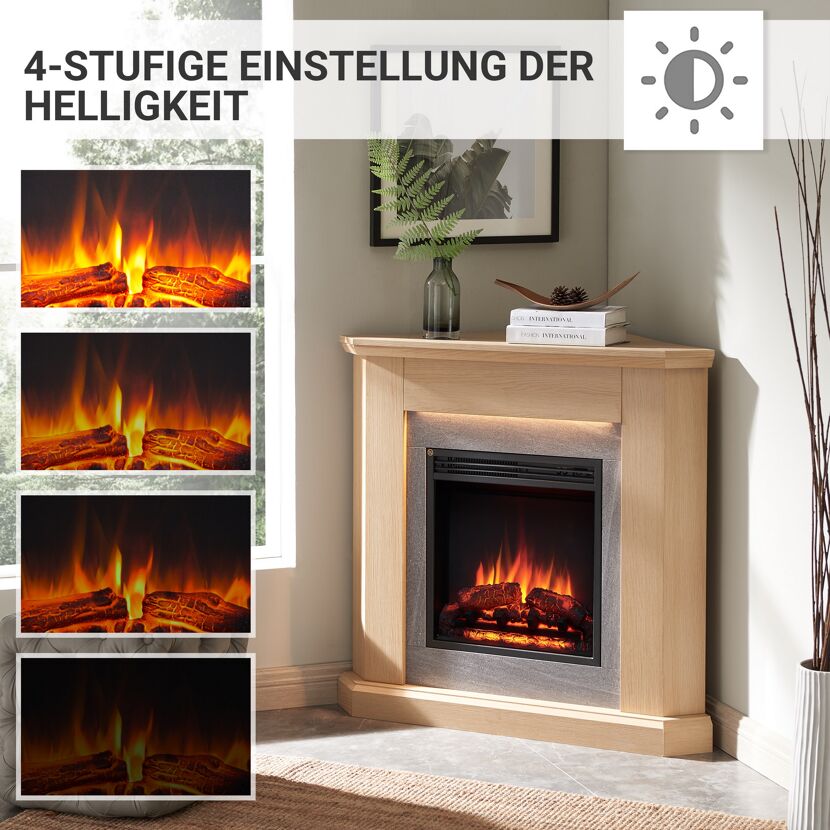 Eckkamin mit verschiedenen Helligkeitsstufen