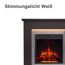 Elektrischer Kamin mit Flammen