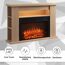 Elektrischer Kamin mit Holznachbildung