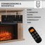 Elektrokamin mit Fernbedienung