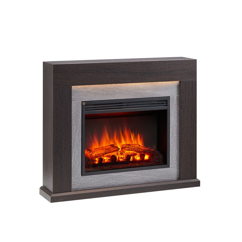 Elektrischer Kamin mit Dekofeuer