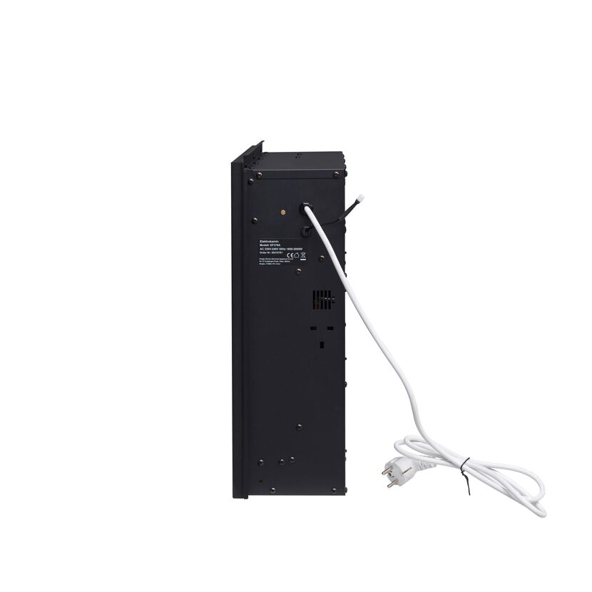 Elektrokamin Rückansicht