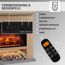 Elektrokamin mit Fernbedienung
