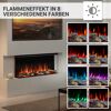 Elektrokamin mit verschiedenen Flammenfarben