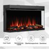 Elektrischer Kamin mit Flammensimulation