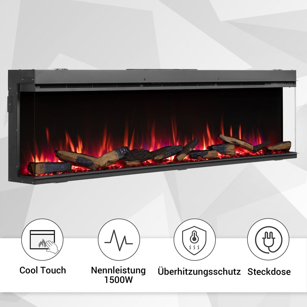 Elektrokamin mit Flammensimulation