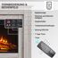 Elektrokamin mit Fernbedienung