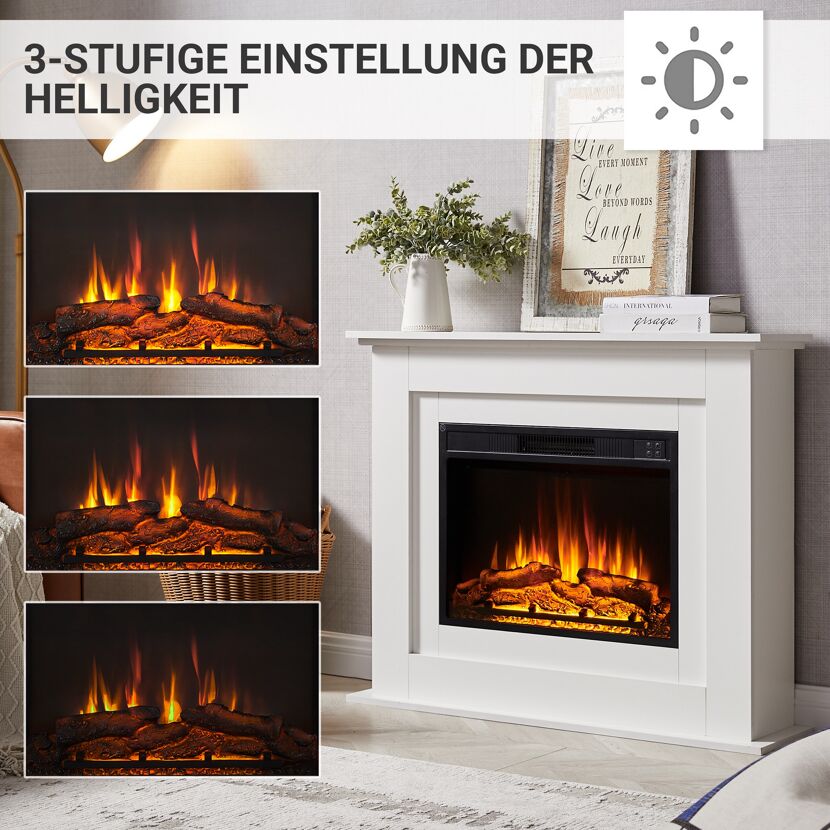 Elektrokamin 'Finn' weiß 2 kW