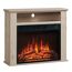 Elektrischer Kamin mit Holzoptik