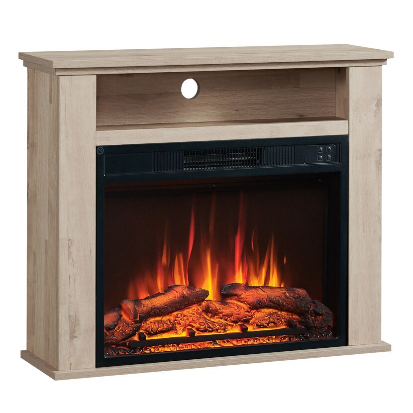 Elektrischer Kamin mit Holzoptik