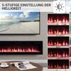 Elektrokamin mit verschiedenen Helligkeitsstufen