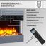 Elektrokamin mit Fernbedienung