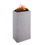 Verkleinertes Bild von Elektro-Standkamin 'Ikaros' betongrau Optimyst-LED-Flammenillusion Wassernebel 360° Flammen-Blick hoch 47 x 91 x 30 cm
