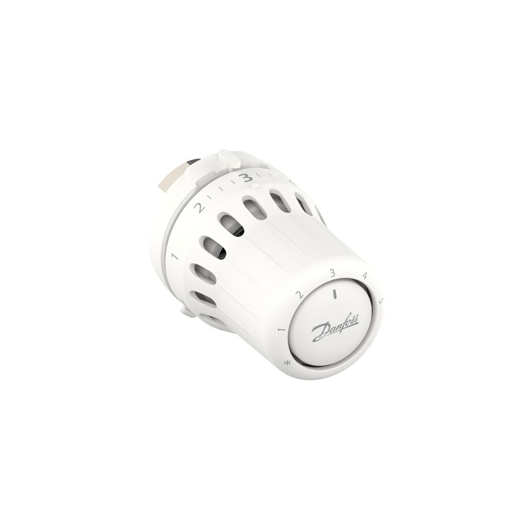 Weißer Heizkörperthermostat von Danfoss