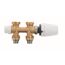 Thermostatventil-Set 'Multilux' R 1/2 und G 3/4