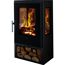 Kaminofen 'Andes 3V' schwarz/metallic 7,6 kW