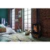 Kaminofen 'Andes 3V' schwarz/metallic 7,6 kW