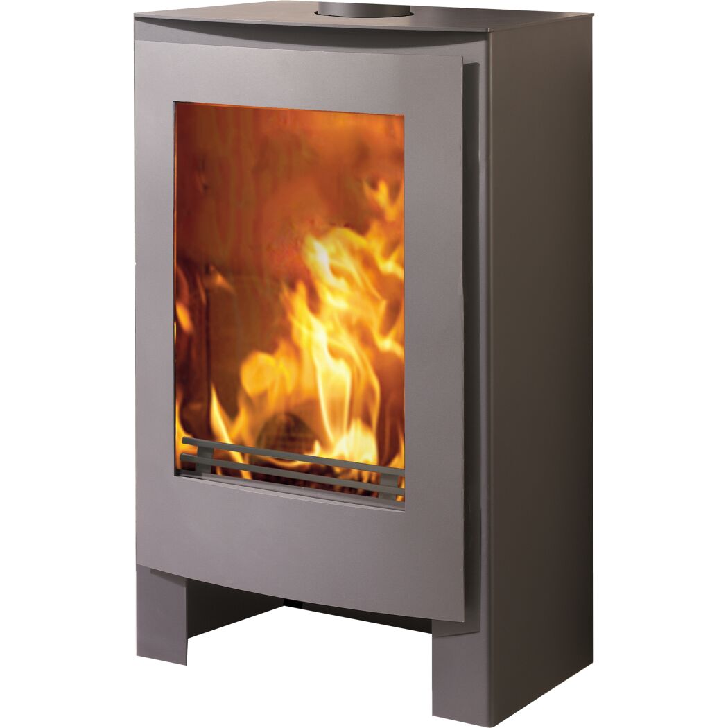 Kaminofen 'Nevada' schwarz/metallic 7,9 kW
