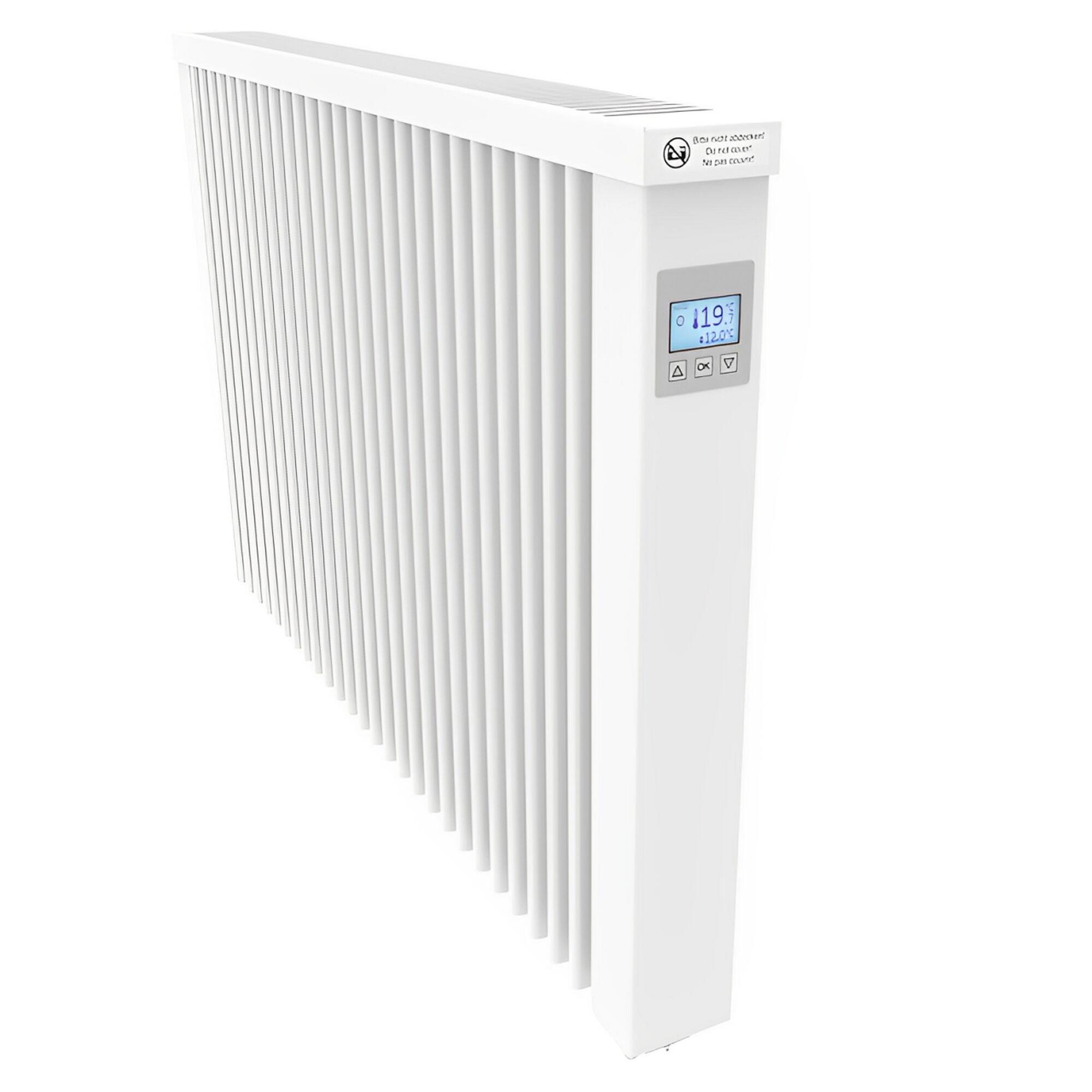 Elektrischer Heizkörper mit Display