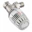 Eck-Thermostatventil-Set 1/2" vernickelt