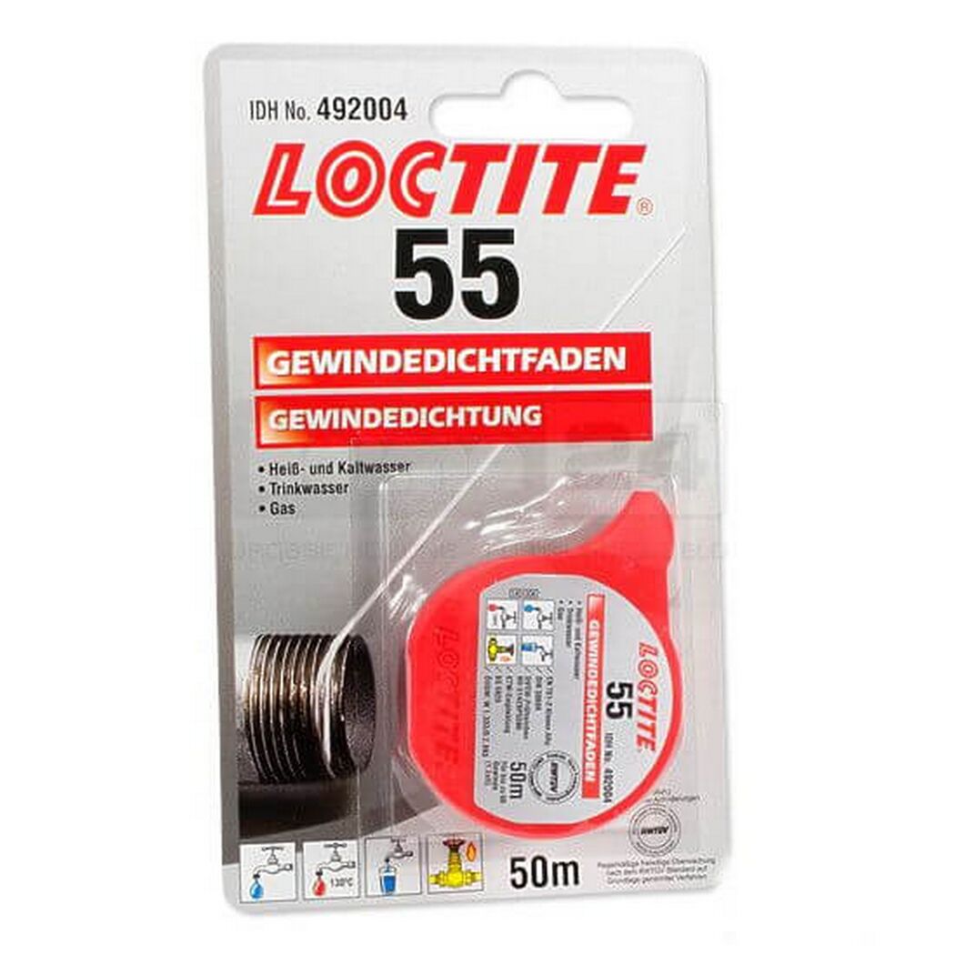 Gewindedichtfaden 'Loctite 55' in Dose 50 m