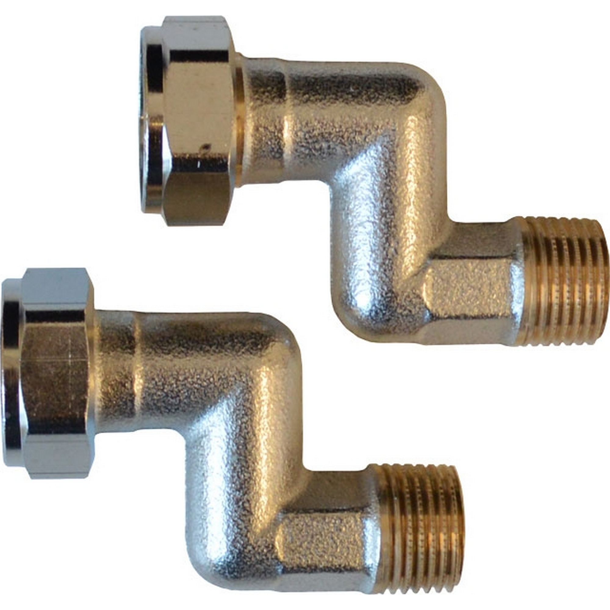 Anschlussstück Metall 1/2 Zoll 2 Stück