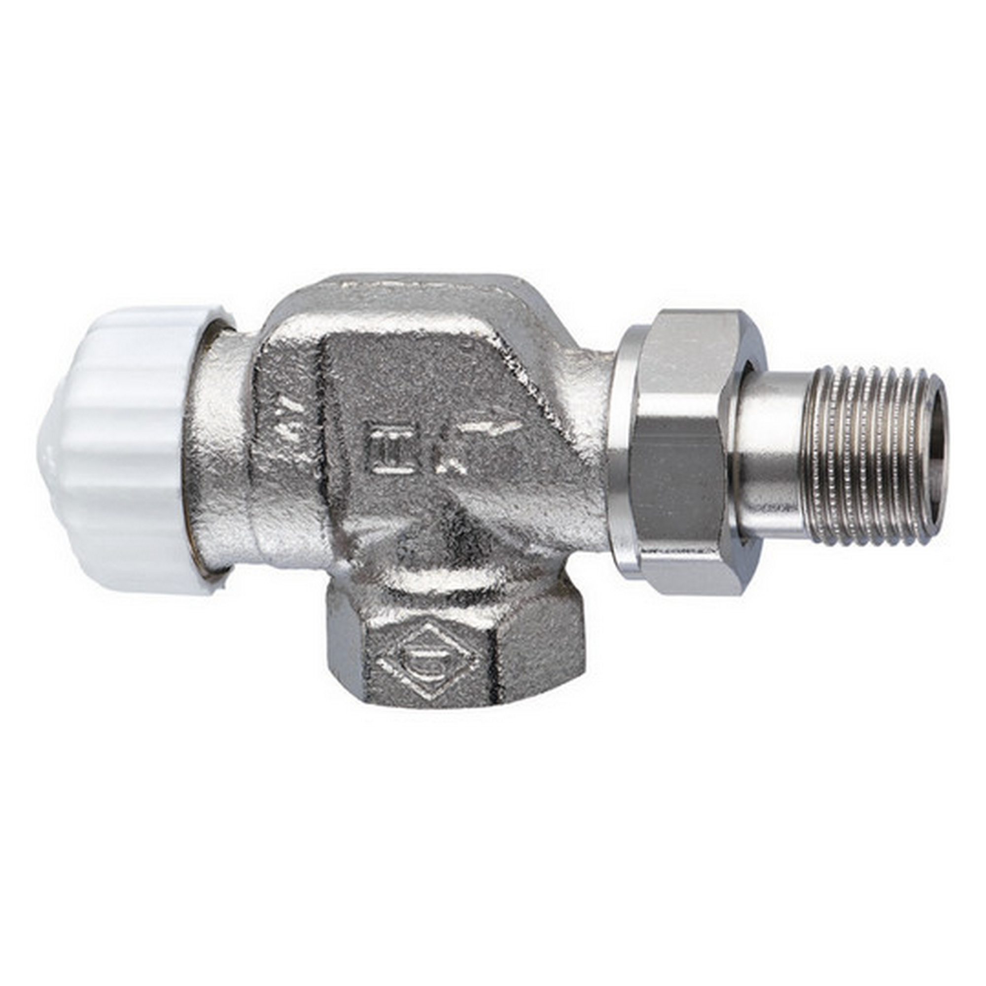 Thermostat-Ventilunterteil in Axialform 1/2 Zoll