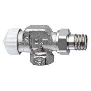 Thermostat-Ventilunterteil in Axialform 1/2 Zoll