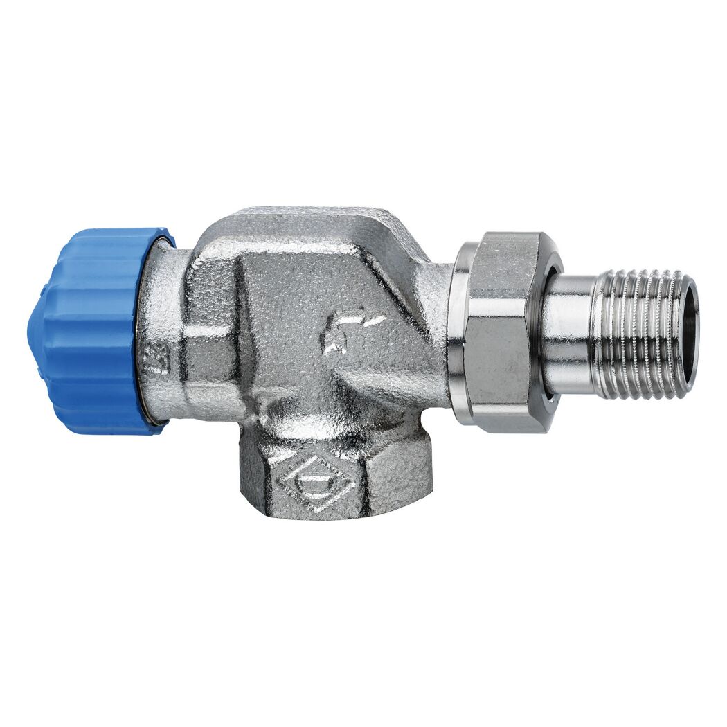 Thermostat-Ventilunterteil in Axialform 1/2 Zoll
