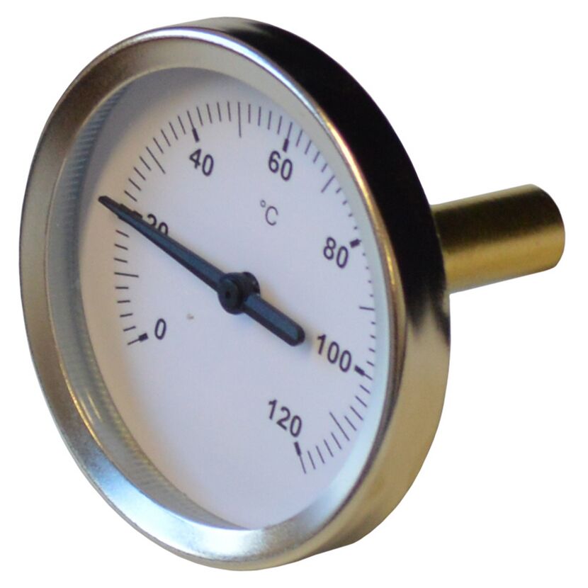 Analoges Zeigerthermometer mit Celsius-Skala
