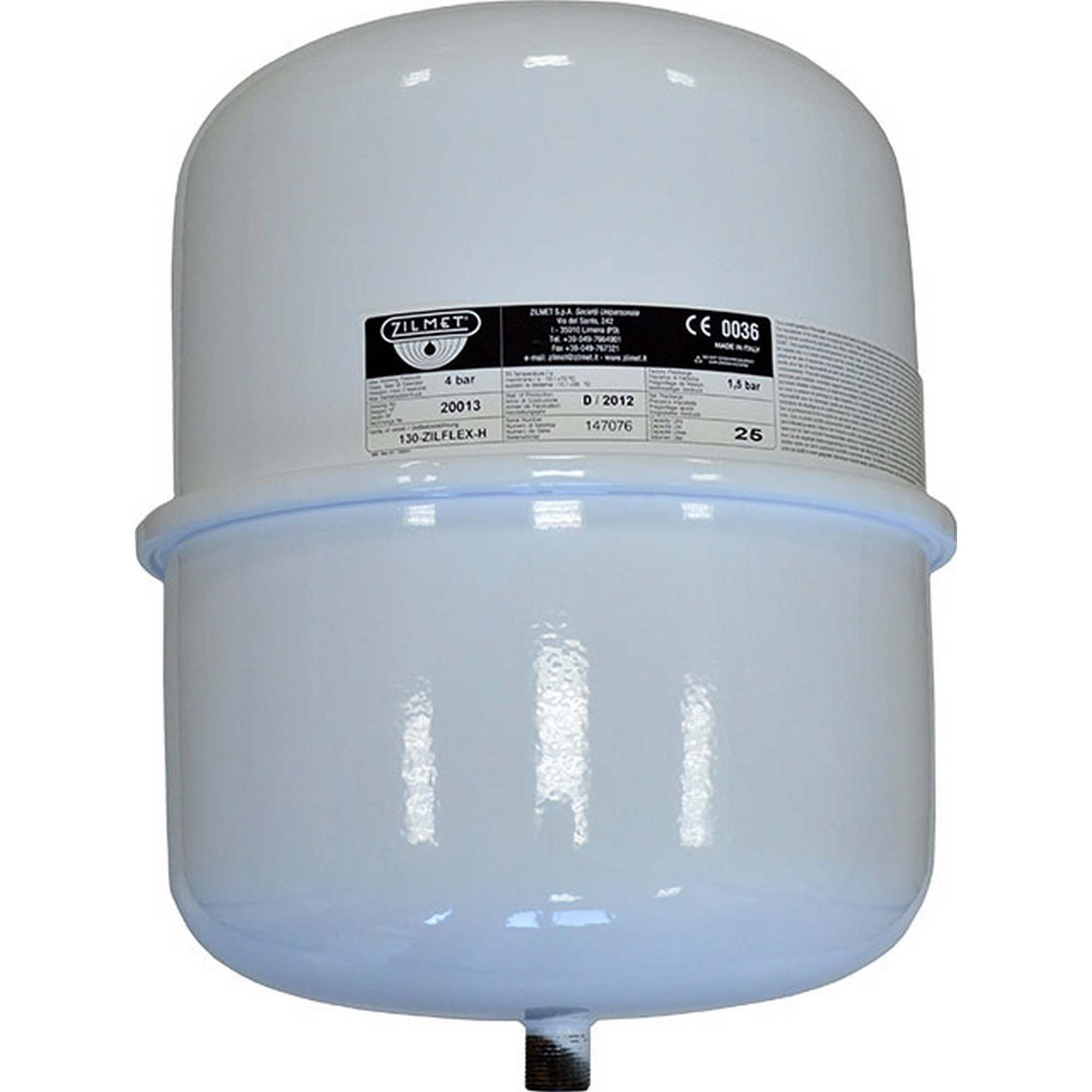 Ausdehnungsgefäß Edelstahl 25 l 1,5 bar