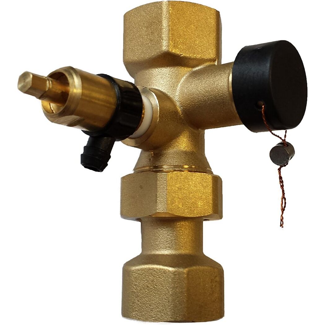 Kappenventil 26,9 mm (3/4") mit Entleerung
