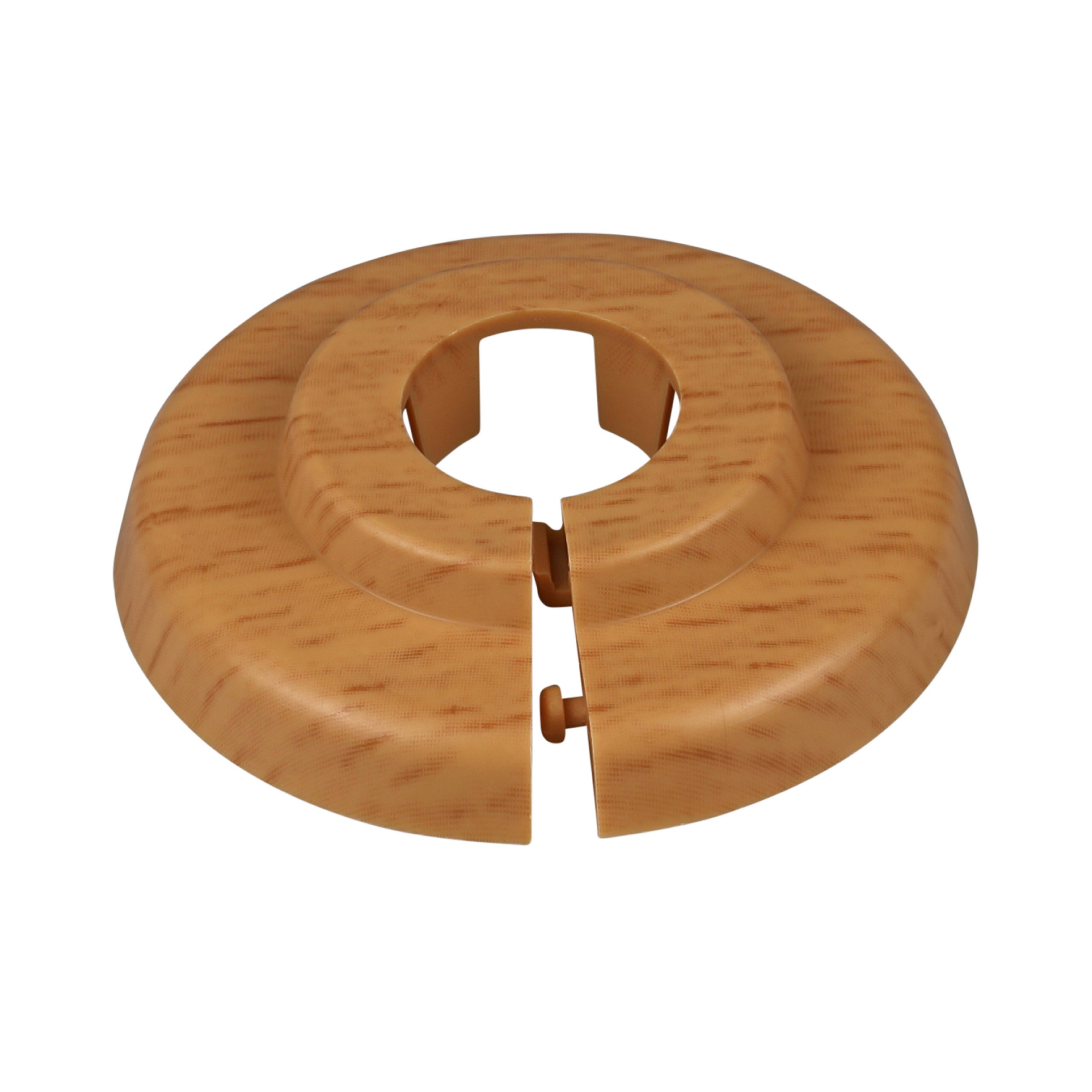 Klapprosette buchefarben Ø 22 mm 2 Stück