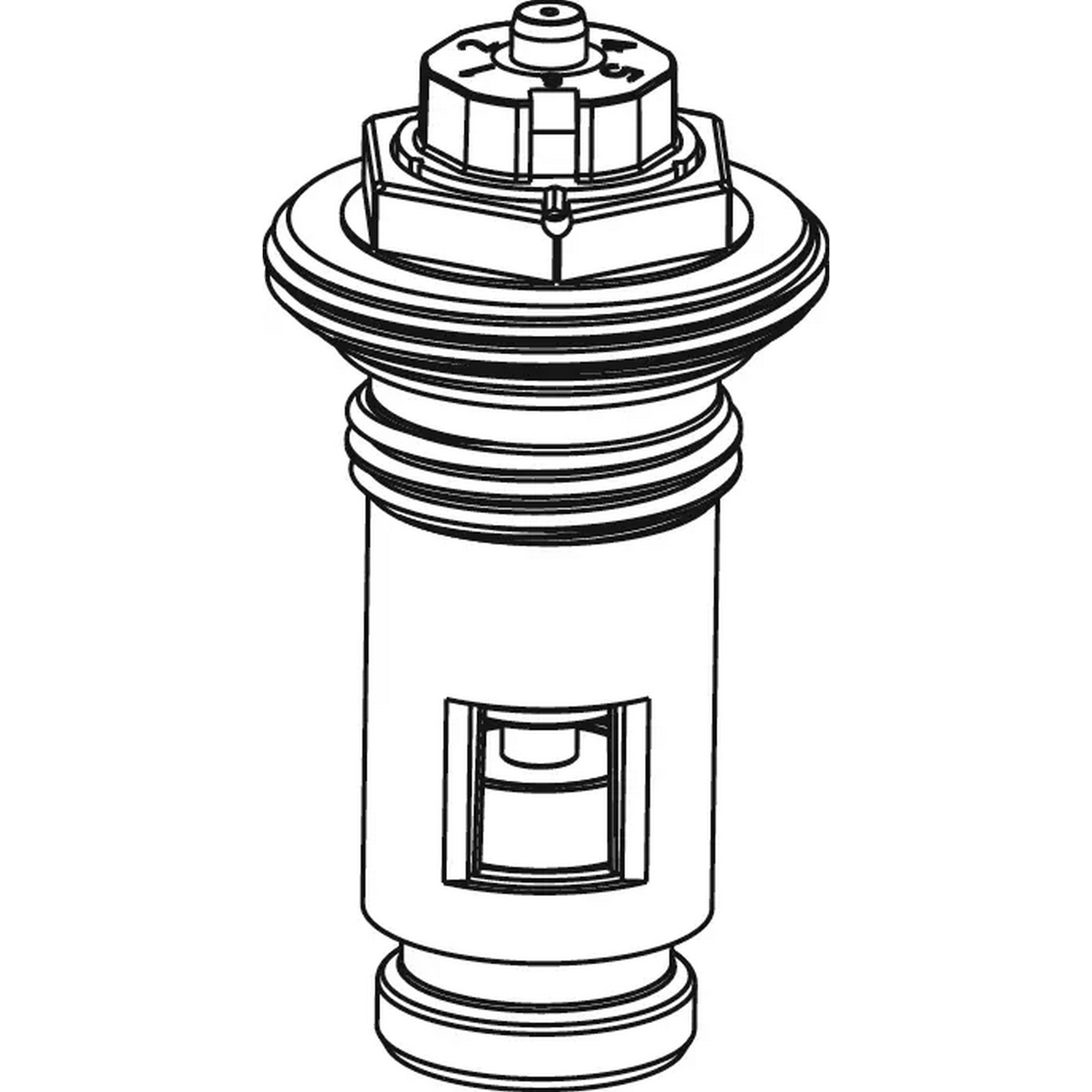 Thermostatventil-Set 'React' 1,5 Zoll