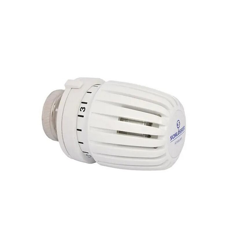 Thermostatventil-Set 21,3 mm (1/2") mit Thermostatkopf