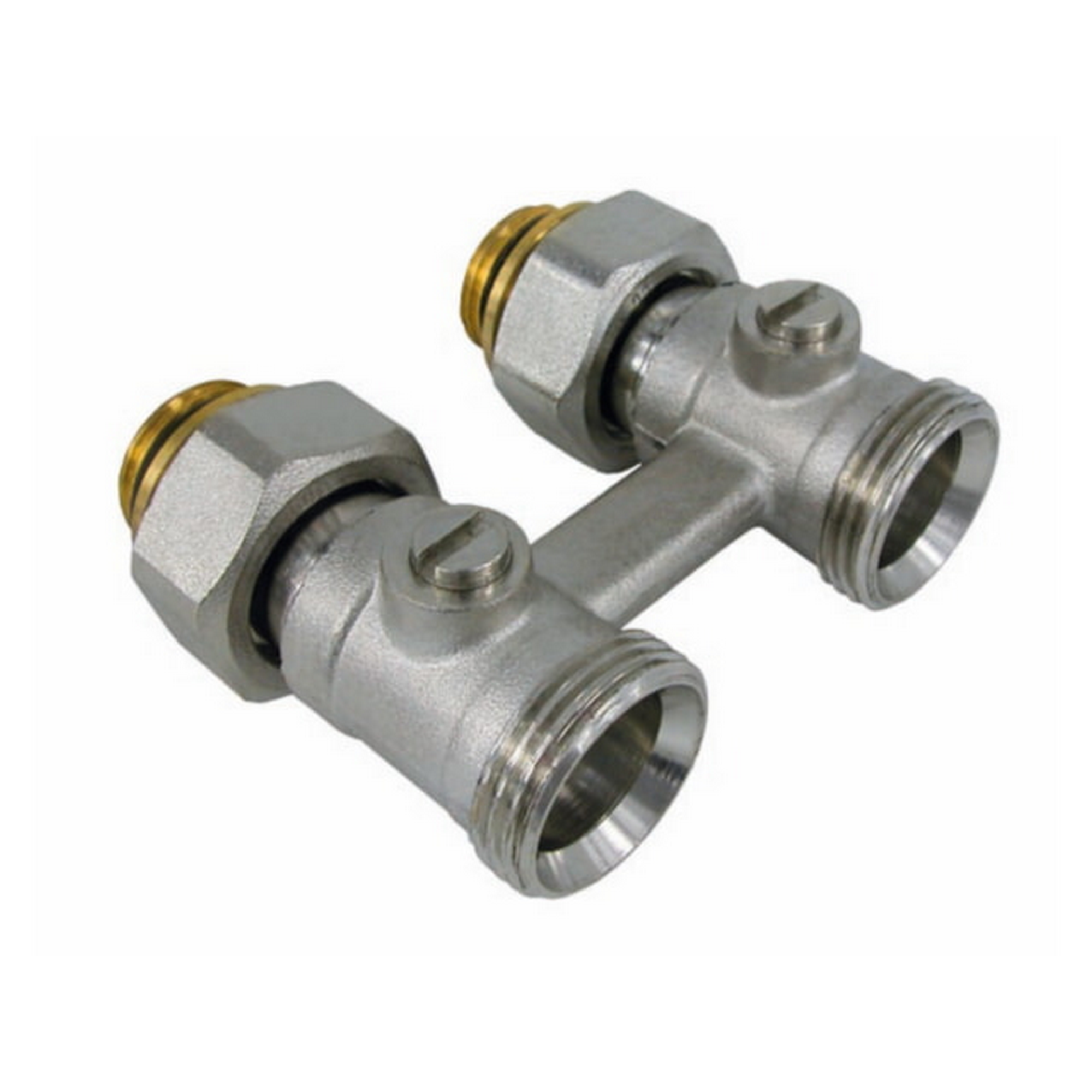 Hahnblock für Ventilheizkörper DG-Form mit Sattel