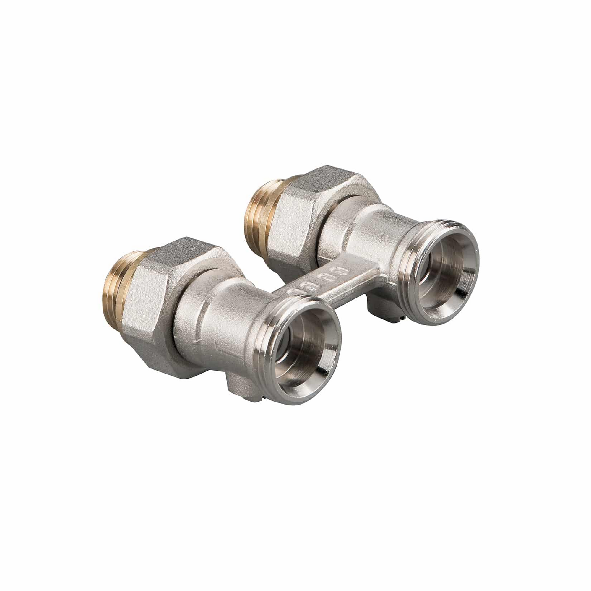 Hahnblock für Ventilheizkörper DG-Form mit Sattel