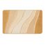 Beiger Badteppich Ocean mit Wellenmuster