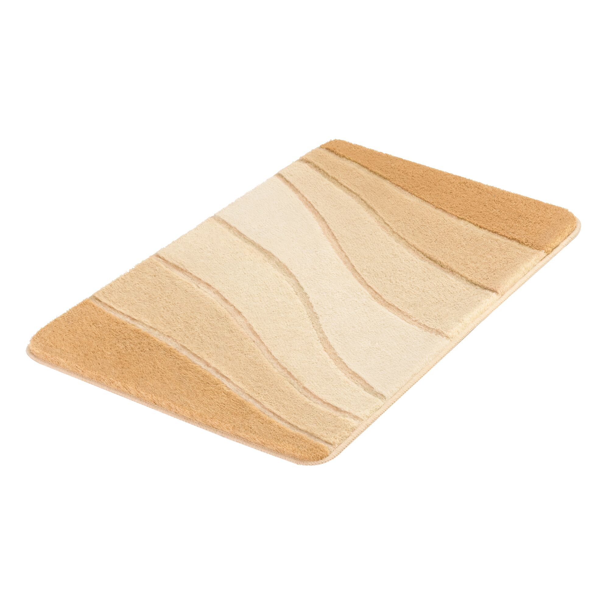 Beigefarbener Badteppich 'Ocean'