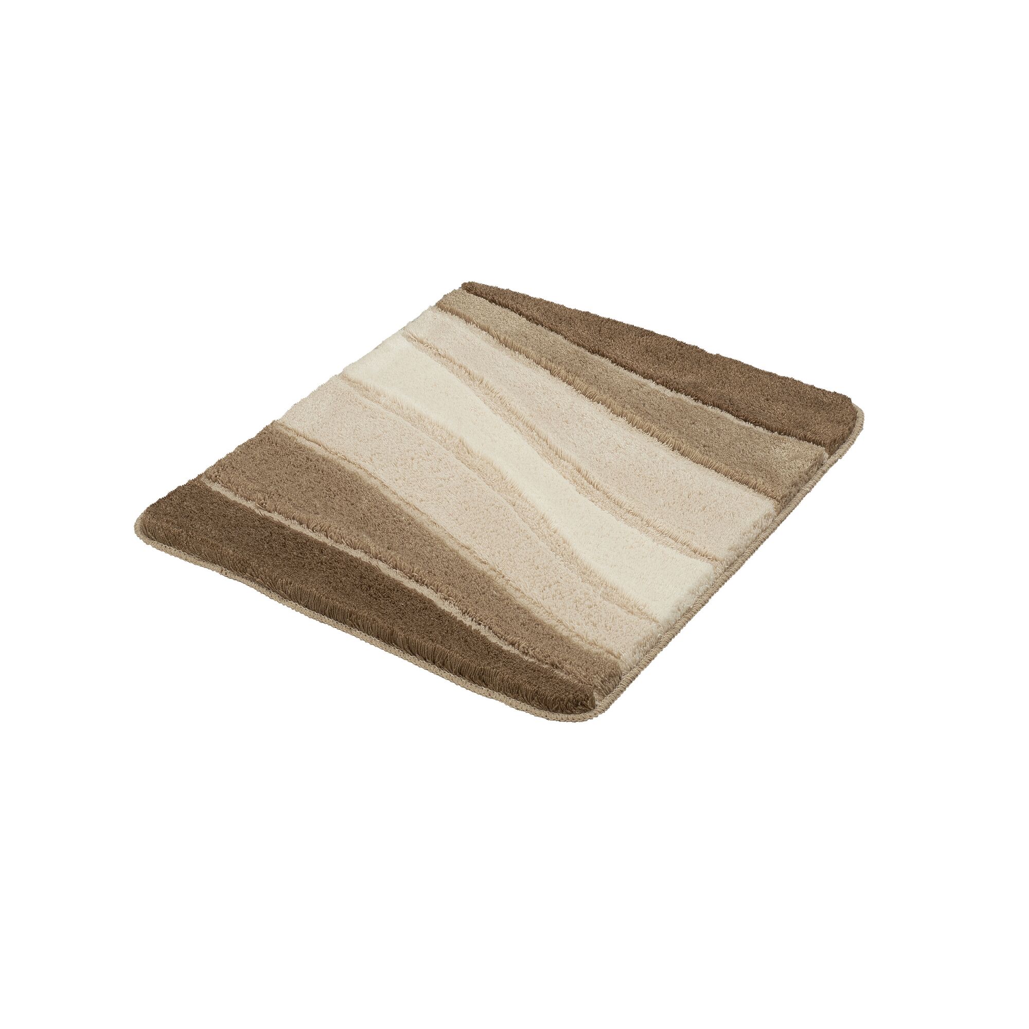 Beige-brauner Badteppich Ocean