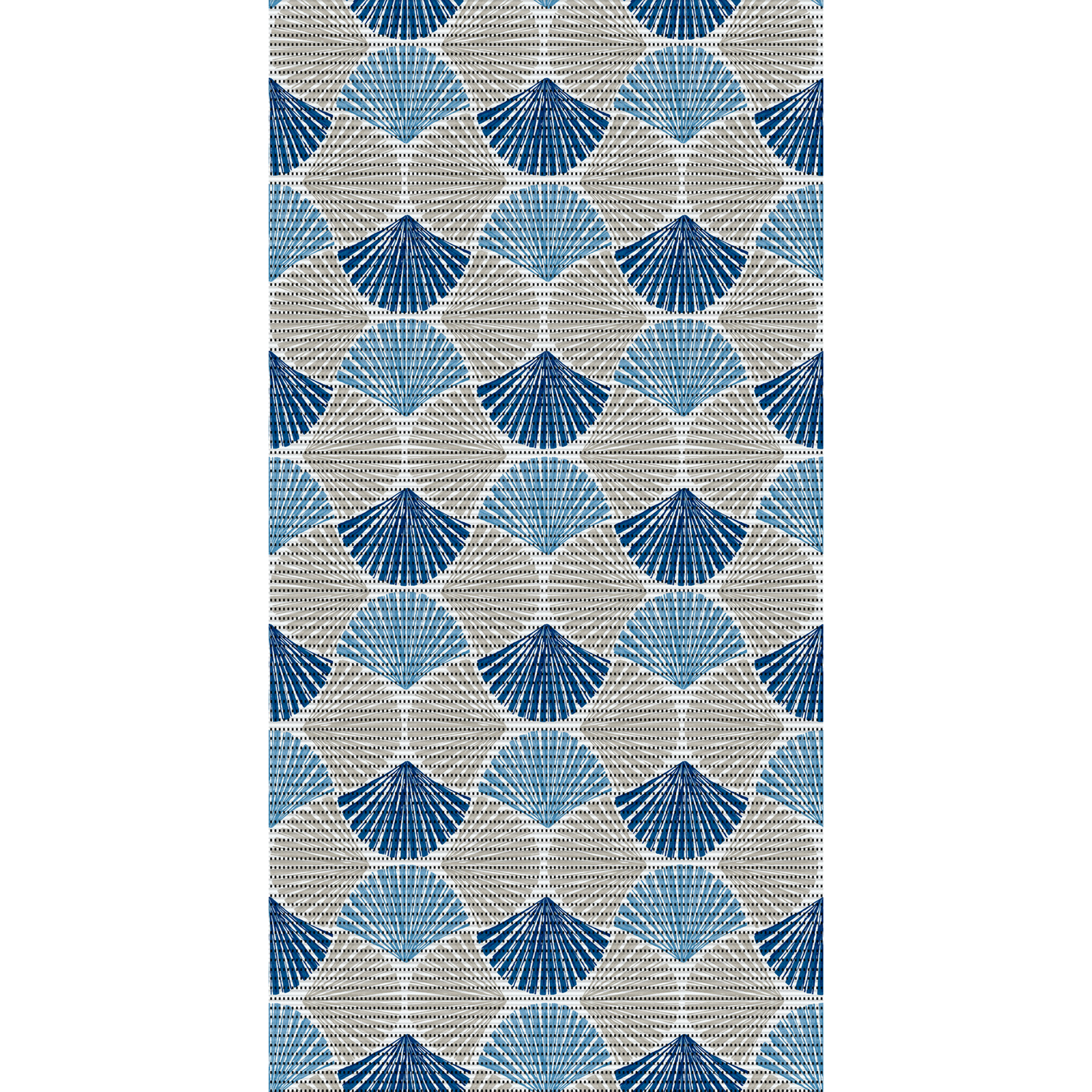 Bodenmatte Seashells 0,65 x 15 m