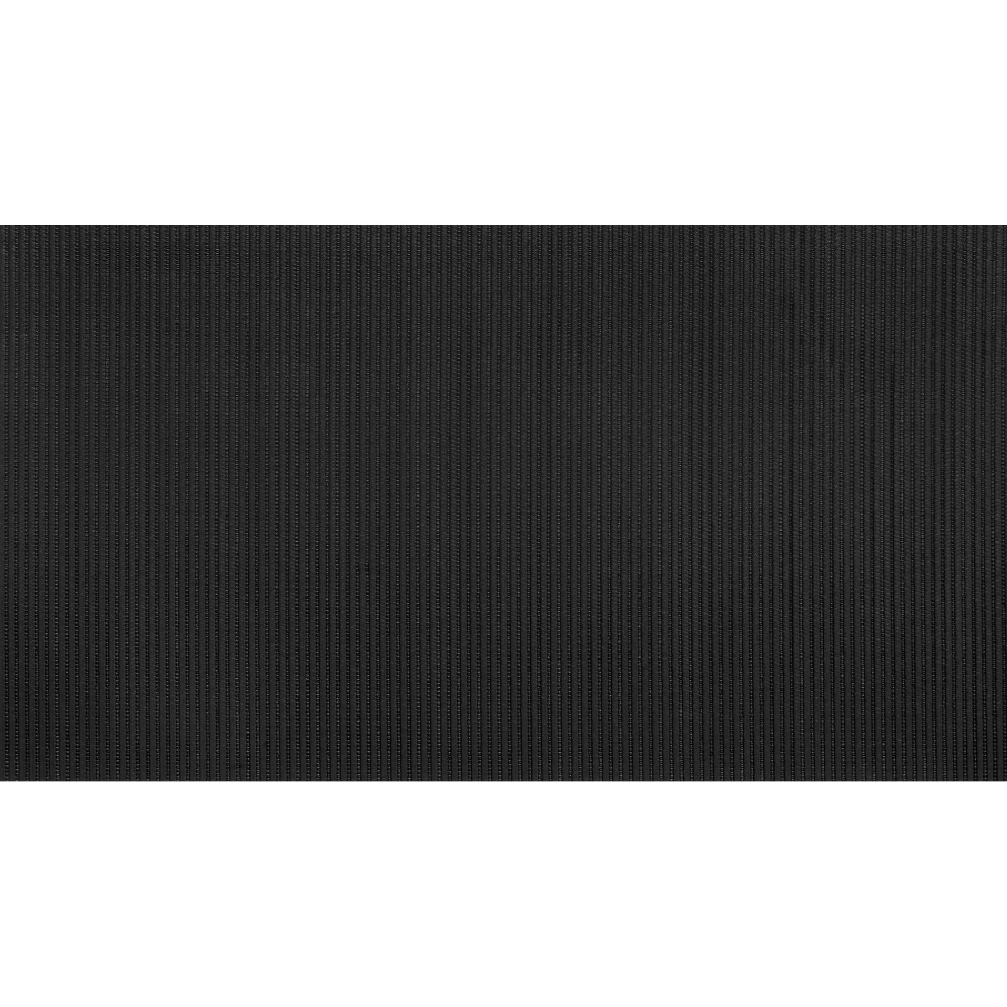 Bodenmatte Uni black 0,65 x 2 m