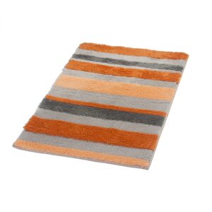 Badteppich 'Tutu' grau-orange 90 x 60 cm