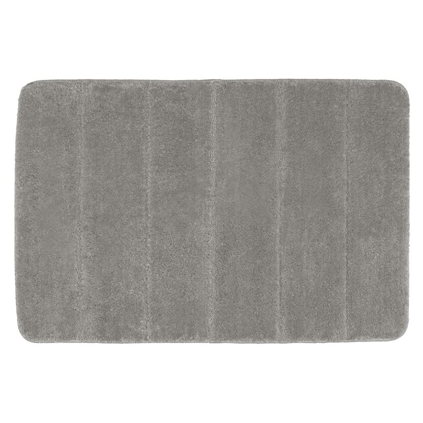 Badteppich 'Steps' Light Grey 60 x 90 cm