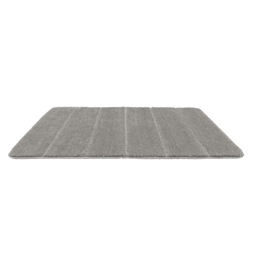 Badteppich 'Steps' Light Grey 60 x 90 cm