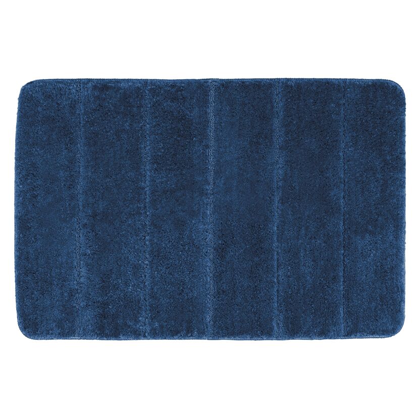 Badteppich 'Steps' Marine Blue 60 x 90 cm