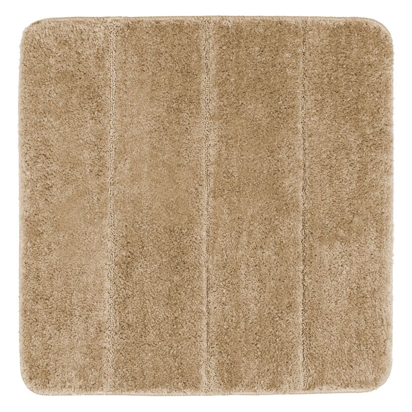Beige Badematte Steps, 55 x 65 cm