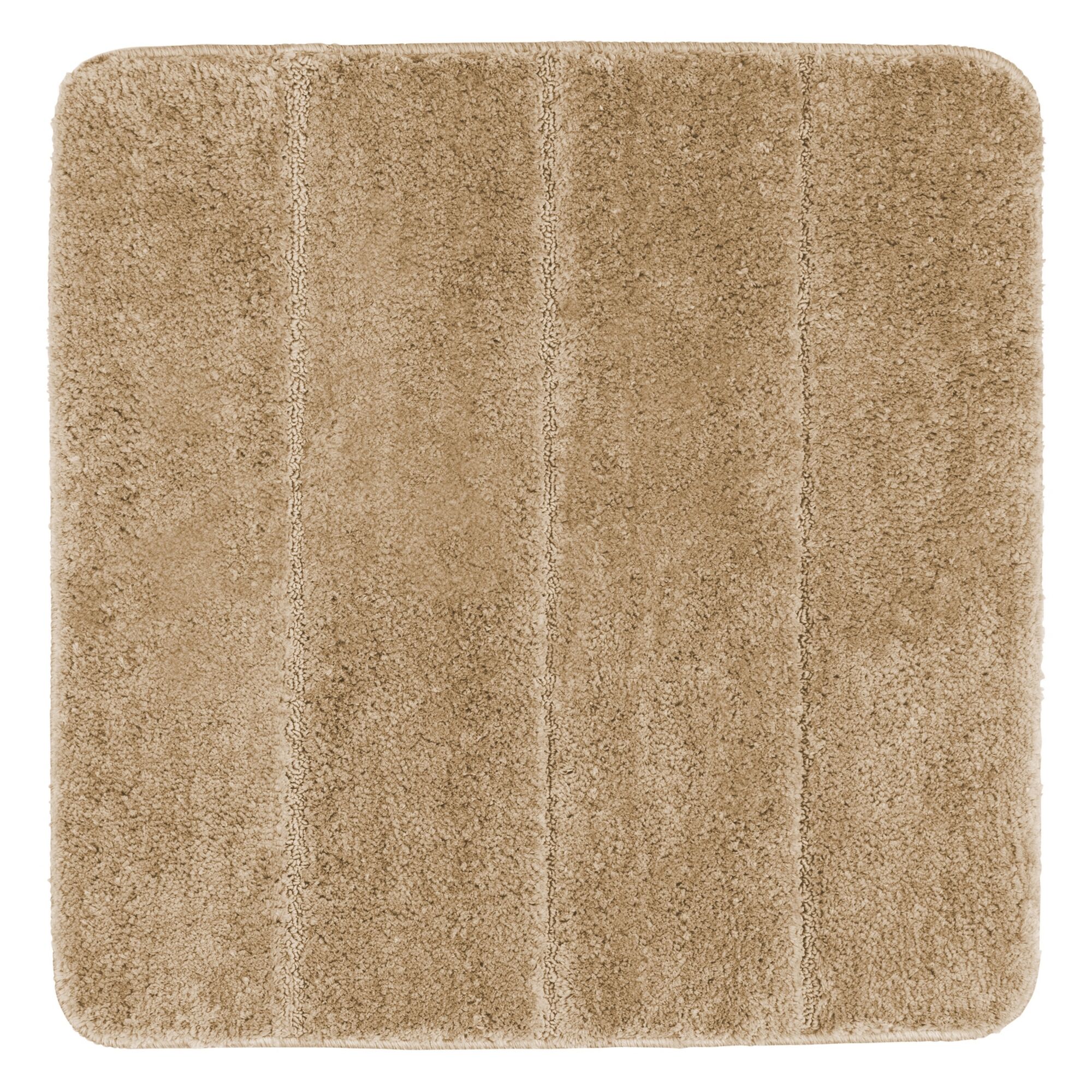 Beige Badematte Steps, 55 x 65 cm