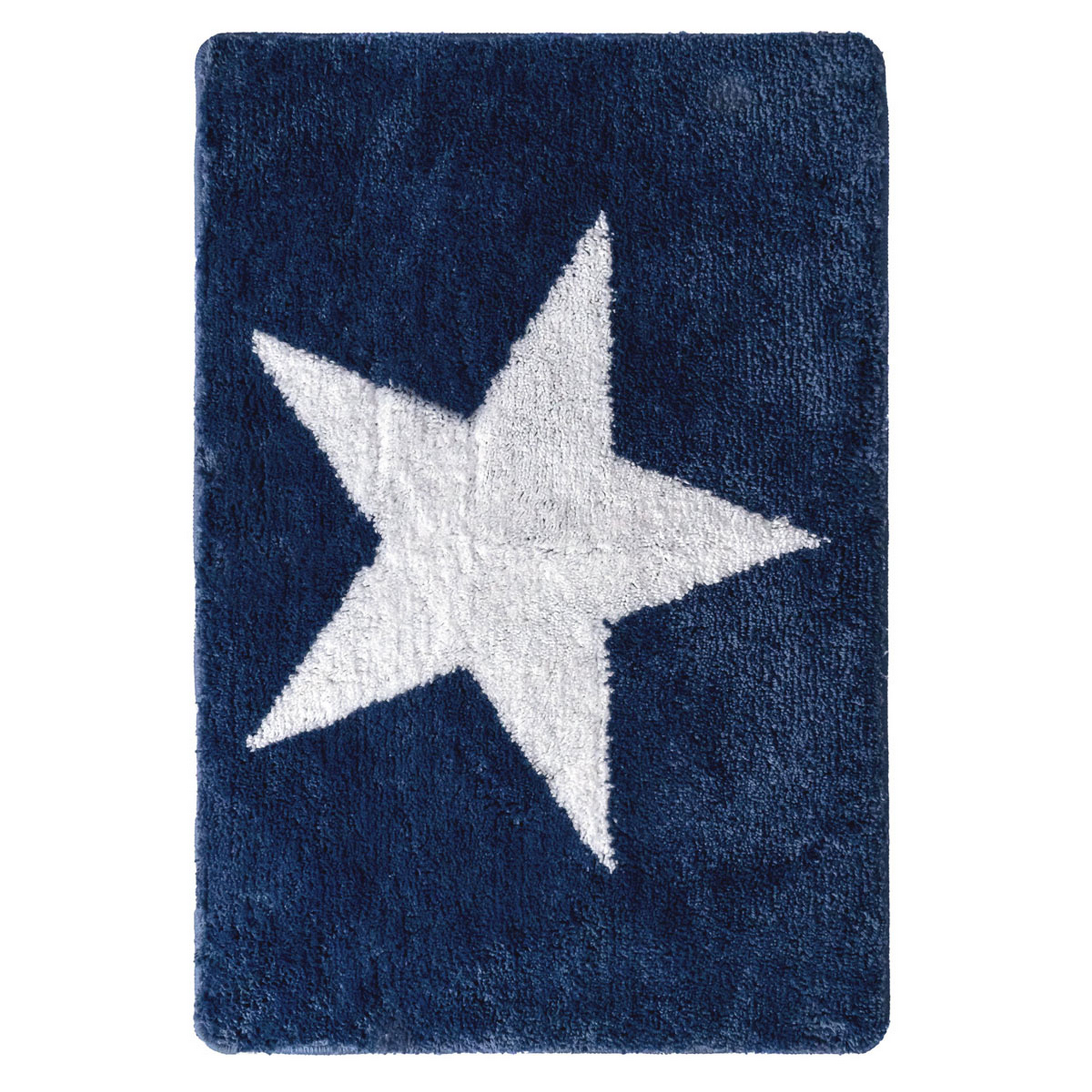 Badteppich 'Star' blau 55 x 85 cm + product picture