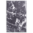 Verkleinertes Bild von Badteppich 'Marmor' Microfaser grau 60 x 90 cm